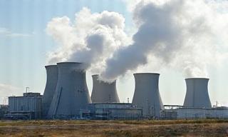 Geothermal power plant steam